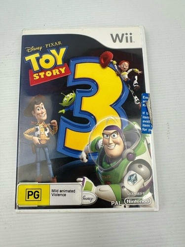 Toy Story 3 - Nintendo Wii Video Game - Disney Pixar - PG - PAL FREE POSTAge