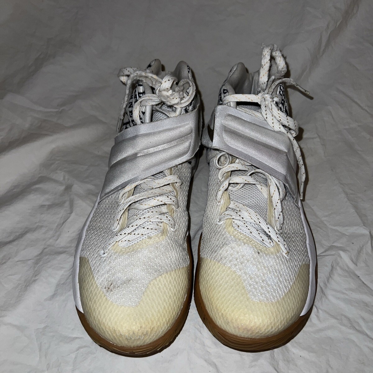 その他 kyrie 2 id white gumsole Nike Kyrie 2 ID Basketball Shoes 11.5 Mens Sneakers White