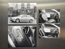 3 x Original BMW 5 Series Large Format Press Photos