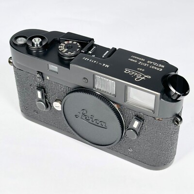 Leica M4 BLACK CHROME rangefinder camera body Germany 1975 | eBay