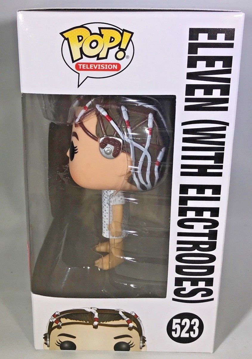 Funko Pop! ELEVEN (WITH ELECTRODES) #523 NYCC 2017 NETFLIX