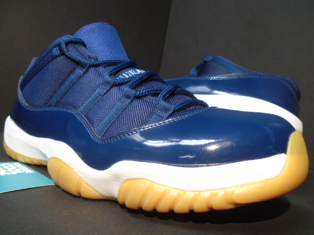 Jordan 11 Retro Low Navy Gum 2016 