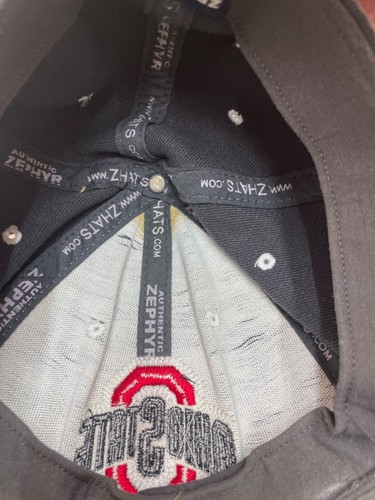 Ohio State Buckeyes Baseball Cap Hat Zephyr Z Fit Brand Size Small - Picture 11 of 14