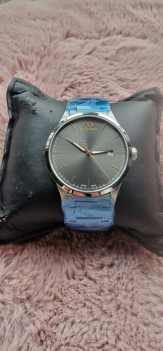 88 Rue du Rhone Gent Rive 41mm Steel, gray face UK