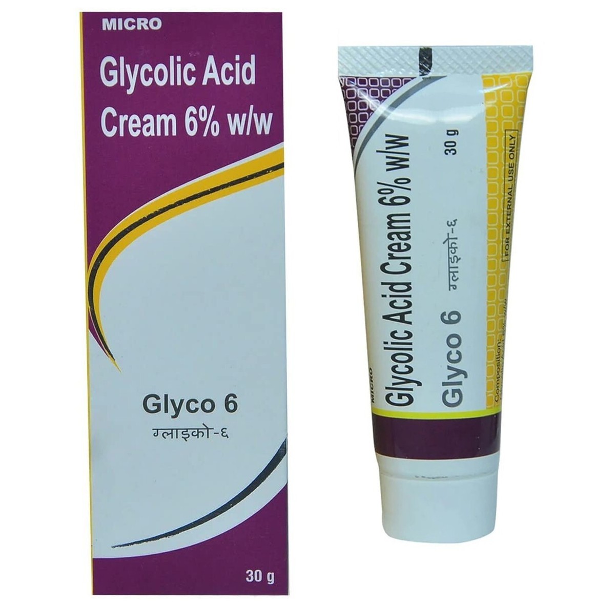 Glyco 6 Glycolic Acid Cream 6% w/w - 30 gm Free Shipping | eBay