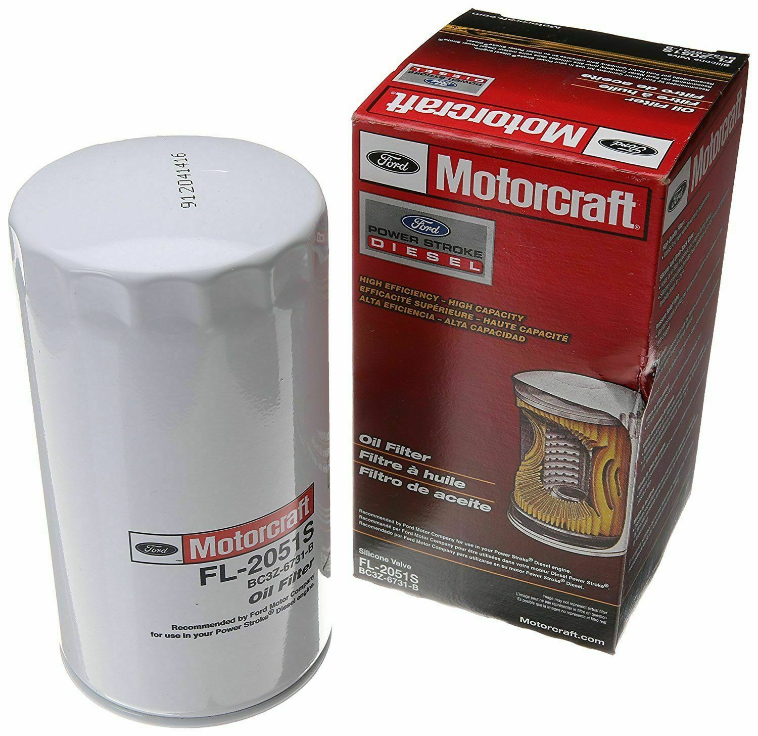 Motorcraft 10W-30 Engine Oil & Filter Kit For 11-22 Ford 6.7L Powerstroke Diesel