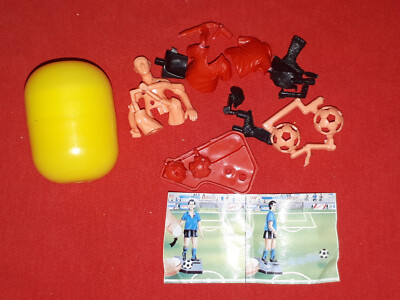 Vintage Kinder Egg Surprise Toy Sport Football Player Ferrero 1989 New