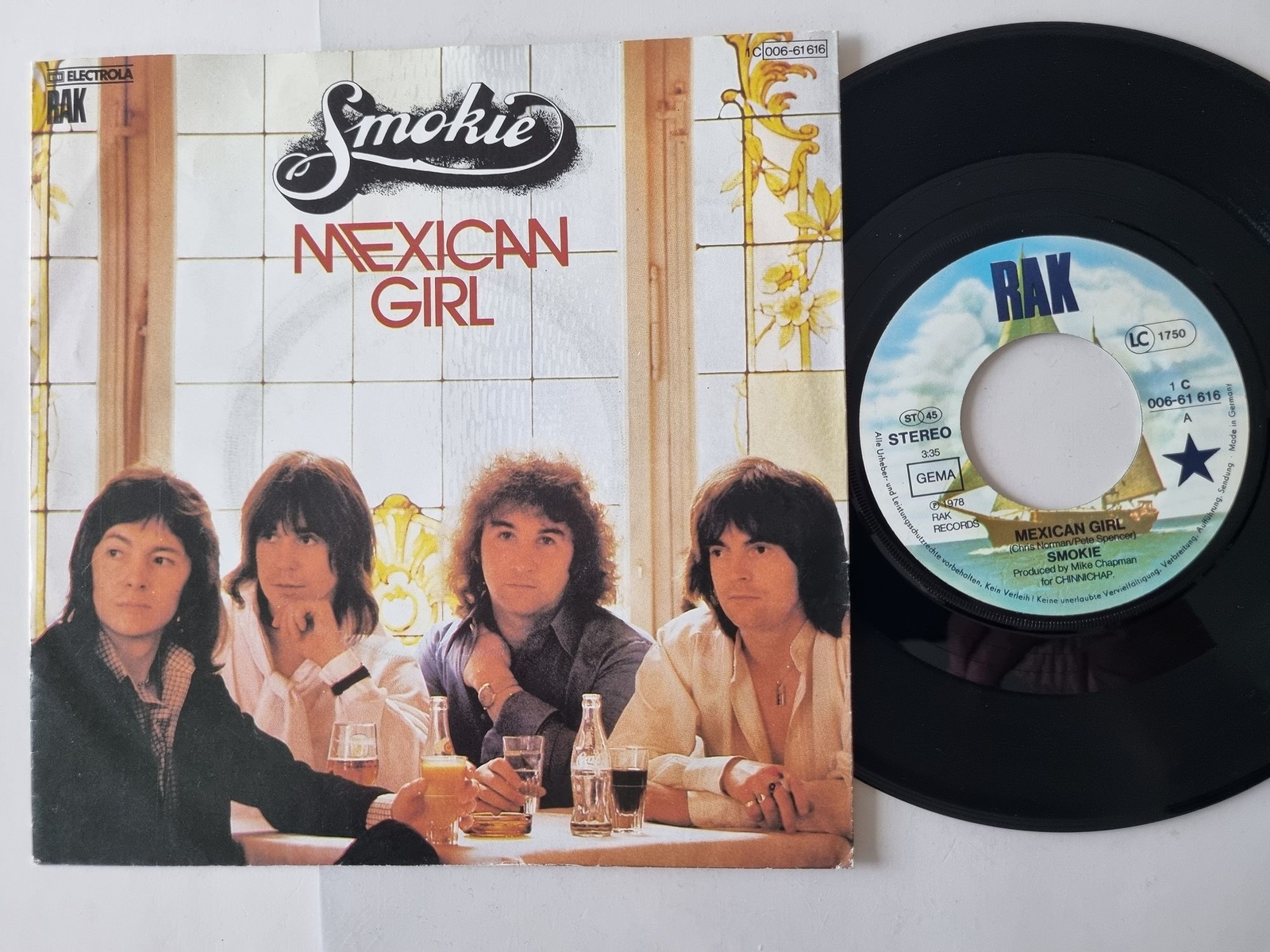 Smokie - Mexican Girl 7'' Vinyl Germany