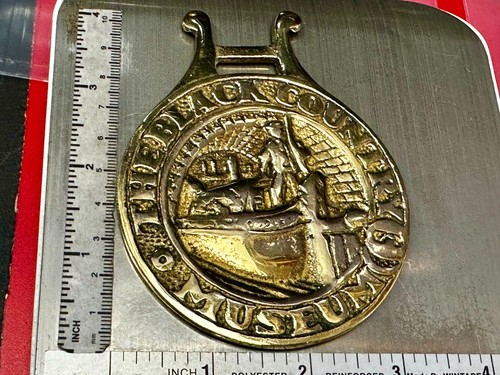The Black Country Museum Bridle Tack Harness Horse Medallions - Picture 14 of 21