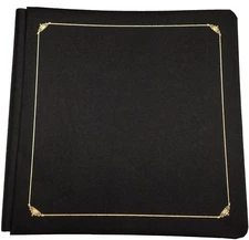 Creative Memories 12x12 Album Black with Gold Trim New Album, with pages, NOOP