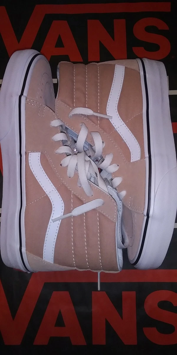 vans sk8 hi mahogany rose