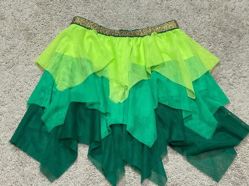 Celebrate Girls Skirt Sz Medium Multicolor Elastic Waist Lined St. Patricks Day - Picture 3 of 7