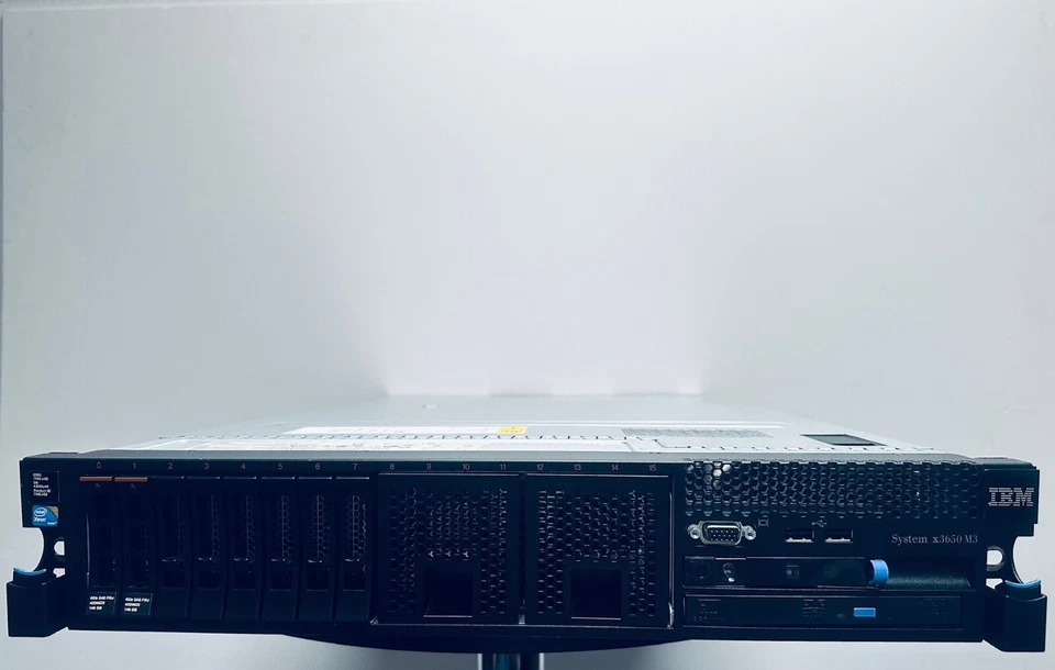 IBM System x3650 M3 Rack Server - 2x Xeon X5650 CPU 96GB Ram 2x 146GB Storage - Image 2 of 4