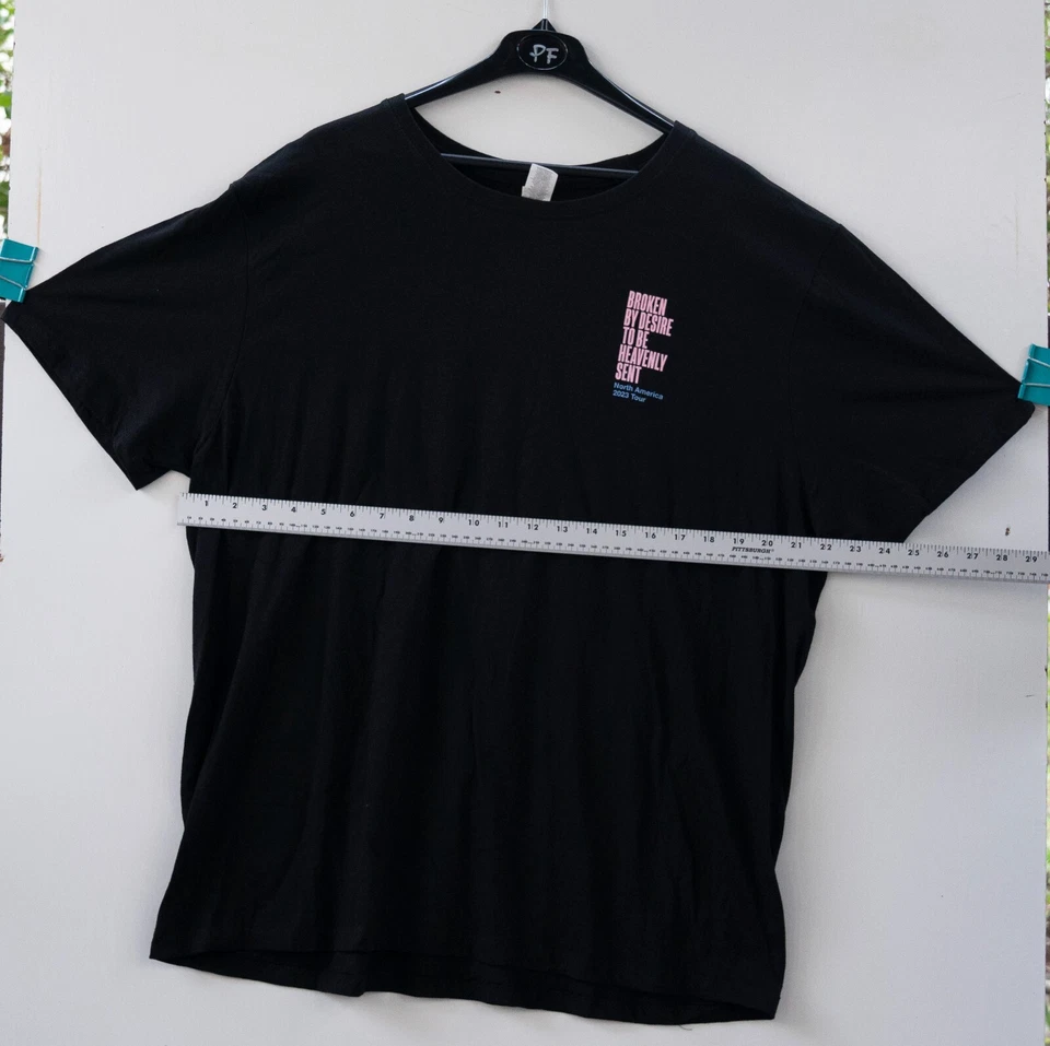 Camisa Lewis Capaldi Adulto XXL Negra Concierto 2023 Banda Gira Norteamericana Foto 3 de 4