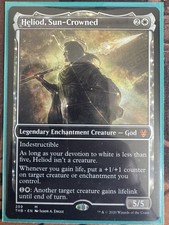 MTG Heliod, Sun-Crowned Theros Beyond Death Showcase Regular Mythic NM 259