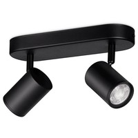 Wiz Imageo Smart Home 2 Led-Spots Wandstrahler Schwarz 5W Dimmbar Deckenleuchte