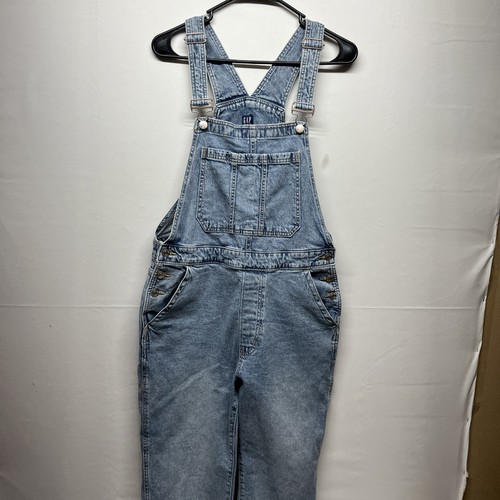 Gap Denim Jean Bib Overalls Size M Medium Wash