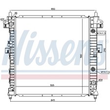 Radiateur Ssangyong ACTYON