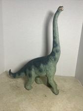 Vintage 1988 The Carnegie Safari Brachiosaurus 14" Tall Dinosaur Toy Figure PVC