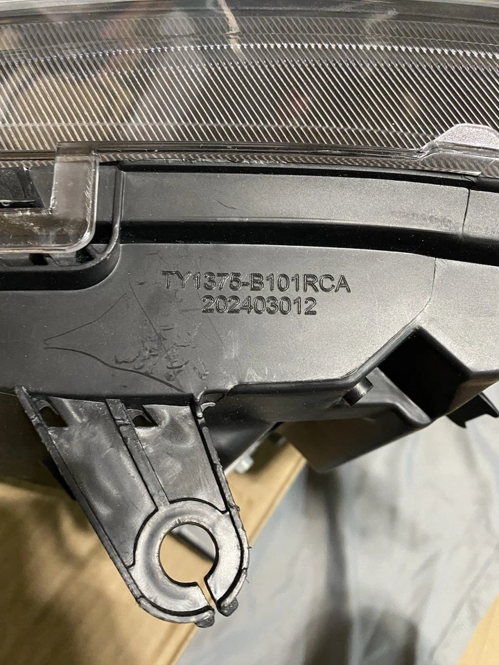 Faro para Toyota RAV4 2019-2021 conjunto lateral pasajero LED limitado/trail/TRD Foto 3 de 4