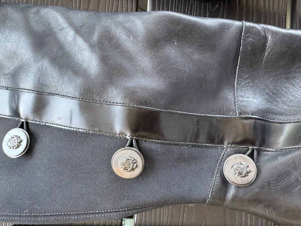 Guess By marciano 9M over the knee Stiletto heel black zip Womens Boots 5 - Image 3 of 4