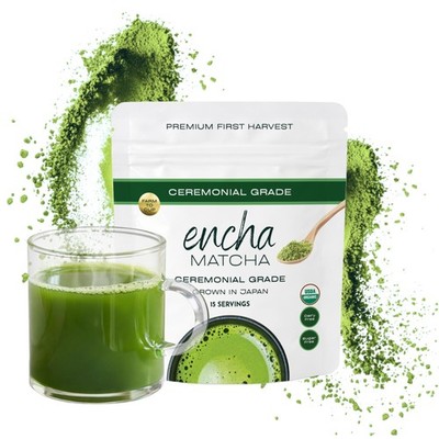 Matcha - Ceremonial Grade Matcha Powder, Organic First Harvest Japanese Green...