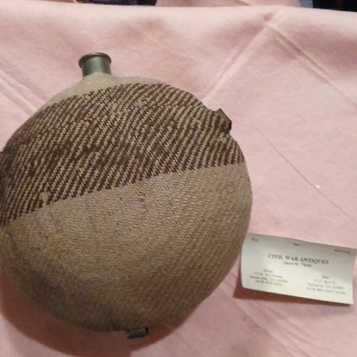 Civil War Original Military Canteen with Cloth Cover