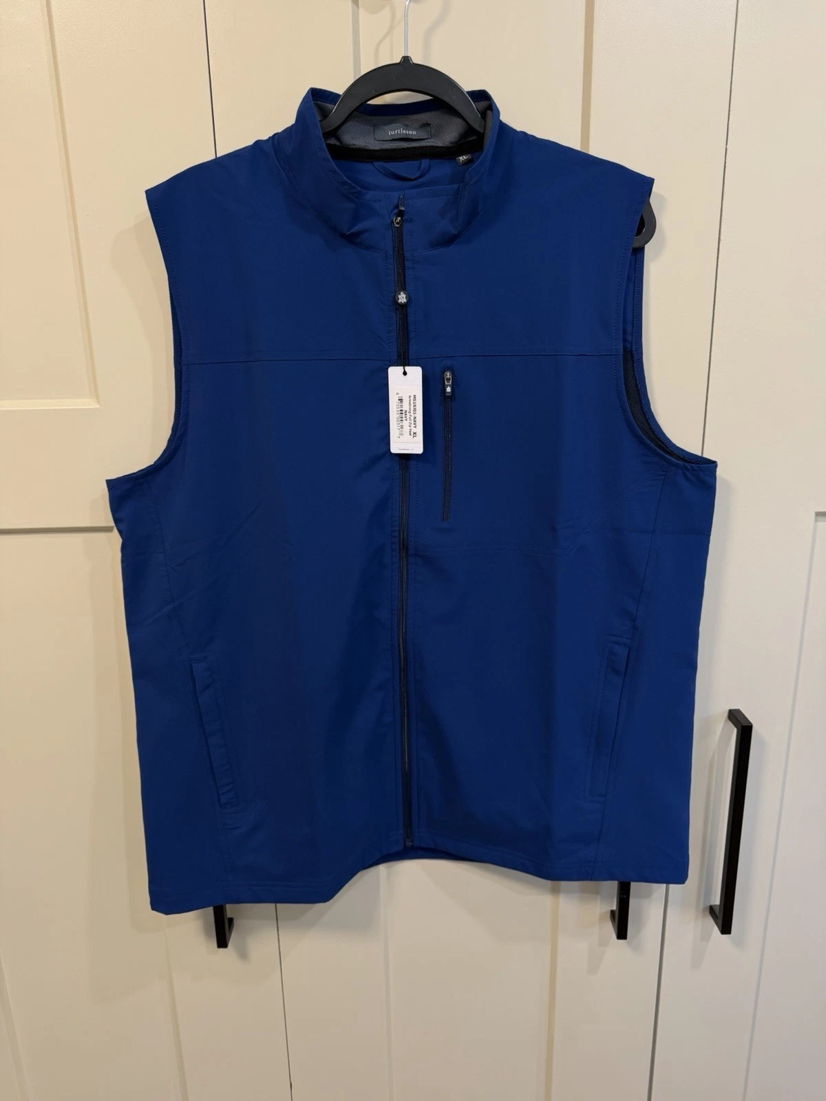 Turtleson Men’s XL Armstrong Full-Zip Performance Golf Softshell Vest NWT image 4