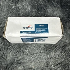 Tempro TP500 Line Voltage 30 to 110 Degree F Fixed Bulb Steel Housing SPDT