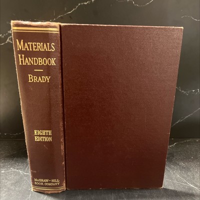 materials handbook an encyclopedia for purchasing agents engineers executives a