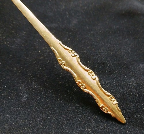 Vintage International Deep Silver Empress Sugar Spoon 6” - Picture 6 of 10