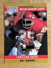1990 Pro Set #9 Christian Okoye LL