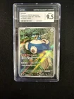 CGC 9.5 Snorlax AR 181/165 SV2a PokémonCard 151 Japanese 2023 Art Rare Card Holo