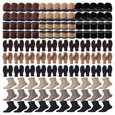120 Pcs Bulk Unisex Winter Beanie Hat Scarf Gloves Socks Set for Men Women Ho...