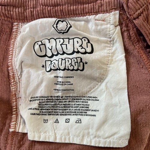 Pantalones Cortos Empyre Pana Carpintero Para Mujer Talla Pequeña Rosa 4" Entrepierna Patín - Imagen 7 de 9