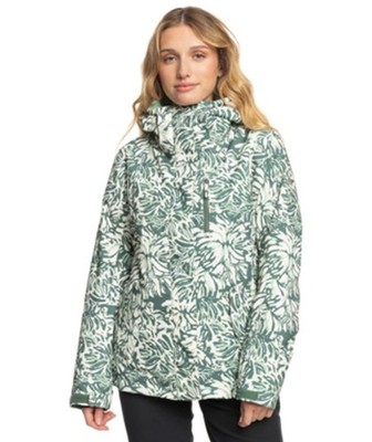 Roxy Women's Jetty Jacket DryFlight 10K Snow Coat X-Large Dark Forest Wild