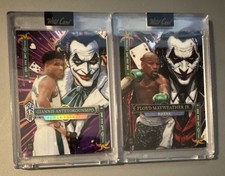 JOKERS WILD 1/1 (Lot of 2) NBA Fighters Boxers Wild Card-Mayweather Giannis NR