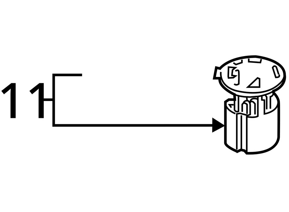 Conjunto de bomba de combustible eléctrica Ford Fusion 2013-2020 TP6AG Foto 4 de 4