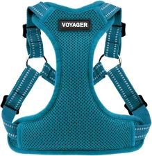 Best Pet Supplies Voyager Mesh Dog Breathable Harness Reflective Stitching, All
