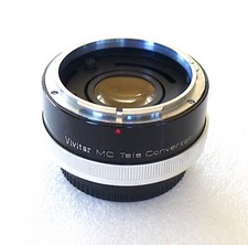 Vivitar MC 2x Tele Converter Teleconverter Lens for CANON FD - USED