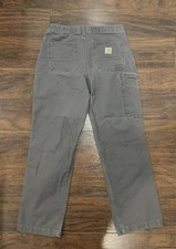 MENS CARHARTT RUGGED FLEX RELAXED FIT CANVAS WORK PANT