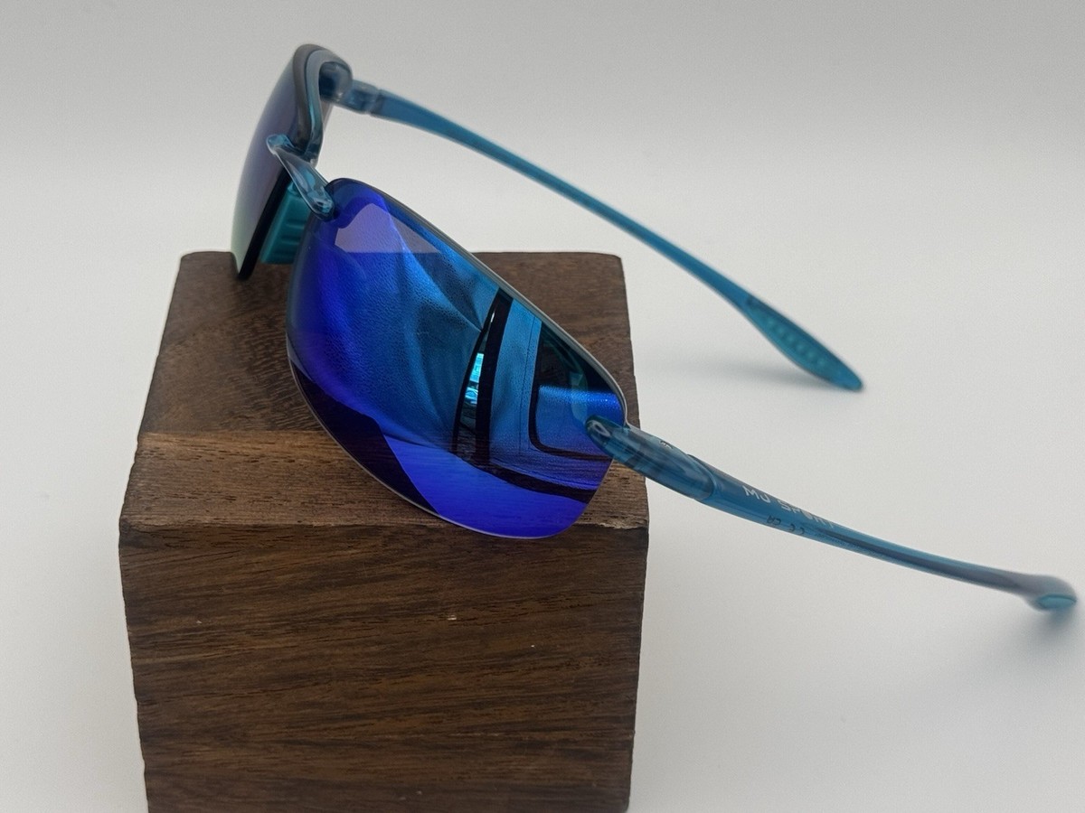 Maui Jim Hookipa B407-03 Shiny Transparent Blue / Blue Hawaii