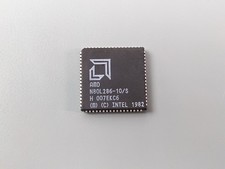 AMD N80L286-10/S 80286 CPU, PLCC