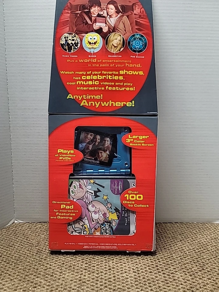 Sistema de Video Interactivo Video Now - Pantalla Retroiluminada a Color de 3" NUEVO Sellado Leer Foto 2 de 4