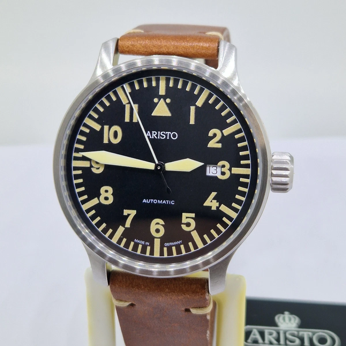 Aristo XL Hommes Automatique Montre Mouvement Suisse 3H143A Étanche 5ATM
