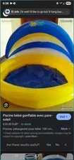Sun Smart Inflatable Baby Shade Attachment For Kiddie Pool 
