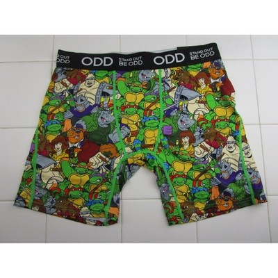 ODD Sox TMNT Teenage Mutant Ninja Turtles AO Men's Size Large Boxer Briefs 