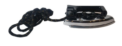 #ad VINTAGE SEARS Spray Steam Dry Folding Steam Travel Iron IN ORIGINAL Box $15.99