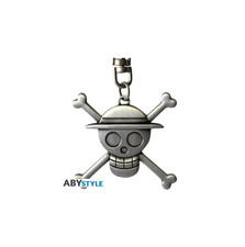 Abystyle Keychain - Abysse: One Piece 3D Keychain - Skull Luffy