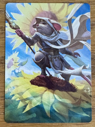 Elspeth, Sun's Champion Art Card #53/54 Bloomburrow MTG